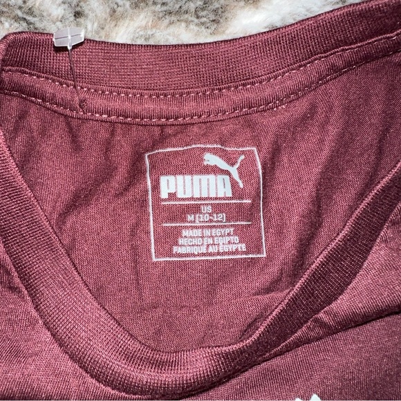 Puma burgundy tshirt - Picture 3 of 4